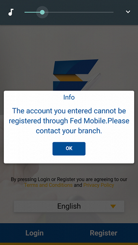 fed mobile error