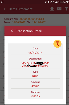 freecharge amount failed